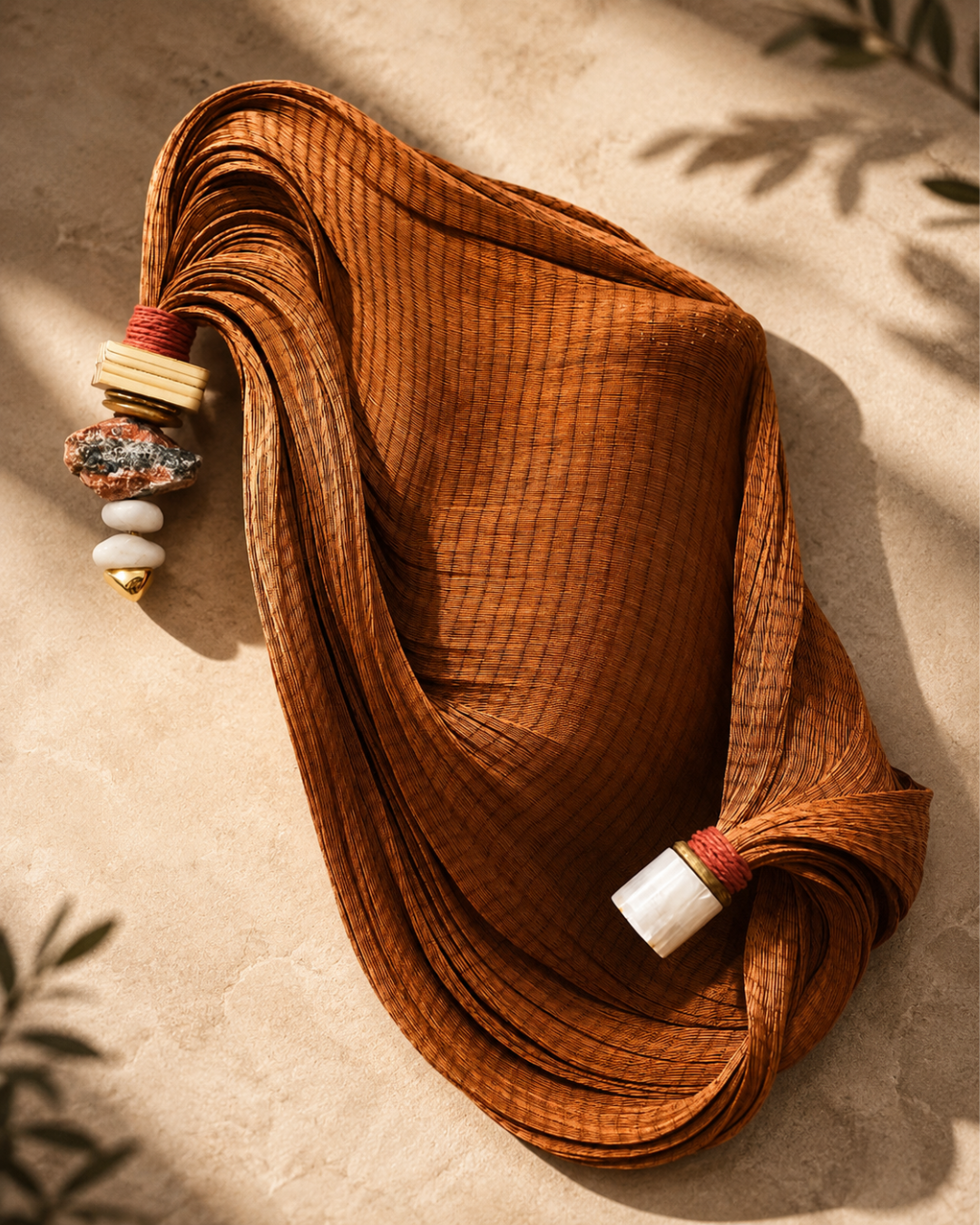 Colar Decorativo Manta Ocre

Terracota, Calcita Rosa, Quartzo Branco e Ponteira em Ônix